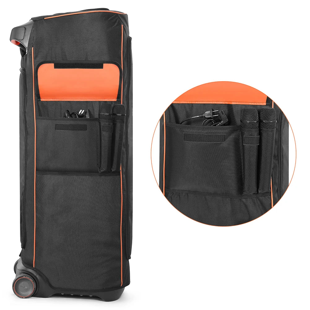 Speaker Dust Cover Waterproof Protective Case Speaker Cover for JBL Partybox Ultimate Speaker Bag with Side Storage Pocket