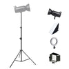 Heavy Duty Metal 2m 2.4m 2.8m Tripod Light Stand Max Load to 5KG Tripod for Photo Studio Softbox Video Flash ReflectorLighting