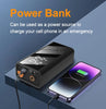 2 in 1 Car Jump Starter with Air Compressor Car Battery Emergency Boosters 1200A 12V Power Bank Portable Starting Device