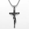 Retro Demon Satan Cross Stainless Steel Men Necklaces Pendant Chain Punk For Women Fashion Jewelry Gifts Wholesale Dropshiping