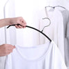5PCS Impregnated Plastic Semi-circle Adult Clothes Hanging No Trace Non-slip Bolting Clothes