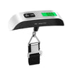 110Lb/50Kg Hanging Baggage Scale Digital Luggage Scale LCD Display Portable Suitcase Weighing Scale Travel Luggage Weight Scale