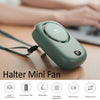 Hanging Neck Fan Portable Mini Fans with Adjustable Lanyard Bladeless USB Rechargeable Sports Cooling Fan for Kids Travel