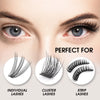 ETVITE Strip Eyelash Glue 10ml Bond and seal Waterproof Quick Dry Adhesive Cluster Lash Glue Clear Eyelash Extensions