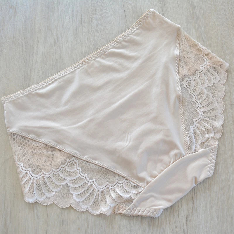 Plus size underpanties Fashion underwear Girl Briefs Pink Ladies Underpanty Comfortable Briefs Women's Panties Lingries