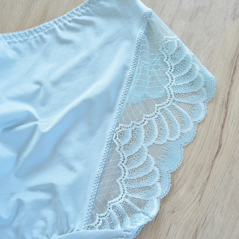 Plus size underpanties Fashion underwear Girl Briefs Pink Ladies Underpanty Comfortable Briefs Women's Panties Lingries