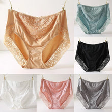 Load image into Gallery viewer, Oversized Women Sexy High Rise Panties Soft Daily Underpants Knickers Flower Briefs Underwear Breathable Traceless Ladies Briefs - Mighty Dollars