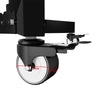 SH Metal Floor Light Stand Photography Fill Lighting Stand With 3pcs Casters Wheel Dual-use Background Light Stand