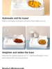New Pet Bowl 15 Degrees Tilt to Protect Cervical Vertebrae Dog Food Bowl Automatic Drinking Feeder Pet Feeding Supplies