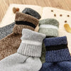 5 Pairs Thicken Warm Socks Men Autumn Winter Harajuku Socks Towel Keep Warm Winter Crew Socks Christmas Gift Socks For Man