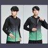 Quick Dry Men's Cycling Jacket Sports Running Outdoor Fitness Hooded Waterproof Motorcyclist Coat Gym Outdoor Skin Windbreaker