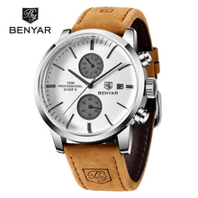 Load image into Gallery viewer, BENYAR Mens Watches Top Brand Luxury Quartz Men Watch 2023 Sports Watch For Men Chronograph Military Watch Men Relogio Masculino