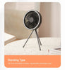 10000mAh Camping Fan Rechargeable Desktop Portable Circulator Wireless Ceiling Electric Fan with Power Bank LED Lighting
