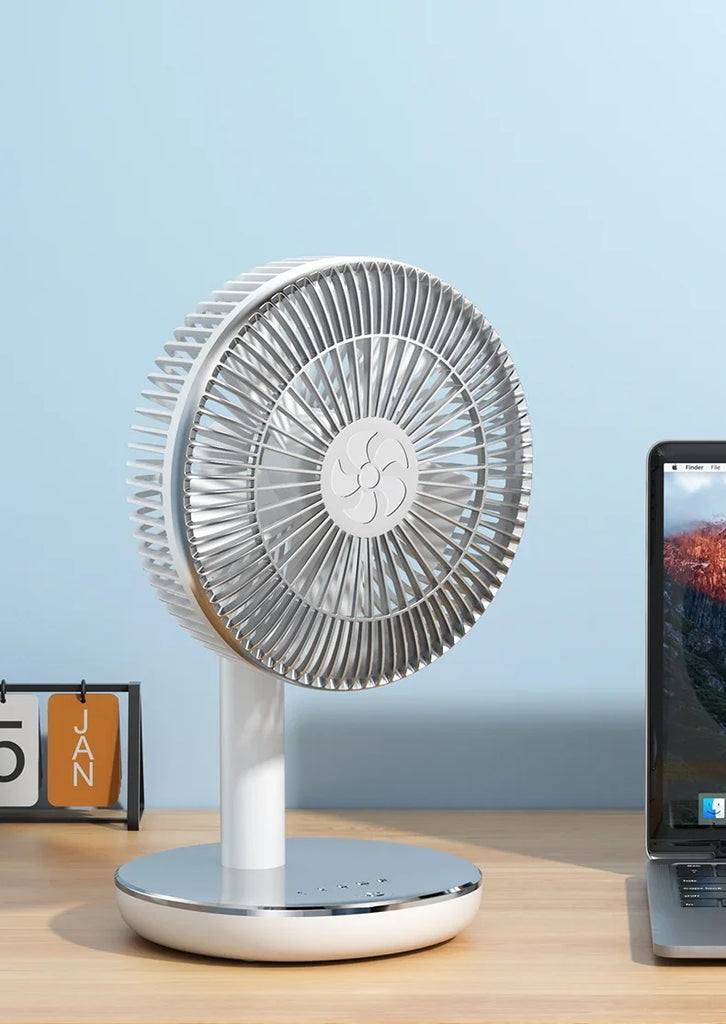 Fans Portable Desktop Fan Home Office Dormitory USB Rechargeable Small Electric Fan Air circulators High Wind Table Fan 7200mAh