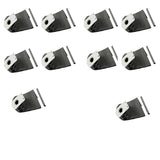 Wasbare Herbruikbare Nie-Geweefde Filter Stofsakke Vir Philips FC5126/FC5128/5122/5125 Stofsuiersakke Onderdele Vervanging 1/2/10 Stukke
