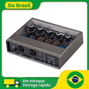 TEYUN Q-16 Professional Audio Sound Card With Electric Guitar Monitor Recording Live Broadcast For Studio Interface Singing