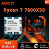 AMD RYZEN 7 7800X3D CPU Gaming Processor AMD R7 7800X3D 8-Core 16-Thread 5NM 96M Socket AM5 Without Fan Game Cache Hot No Fan