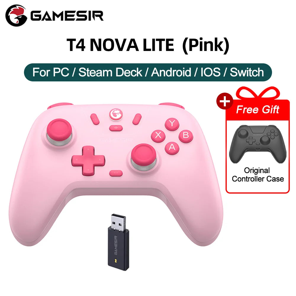 Gamesir Nova Lite Gamepads PC for Nintendo Switch 2 Controller Switch Steam Android iOS iPhone Controle Hall Effect Joystick