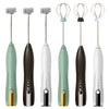 Electric Egg Beater 3 Speeds Mini Stirrer Whipper Stainless USB Rechargeable 1500mAh Wireless for Latte/Cappuccino/Hot Chocolate