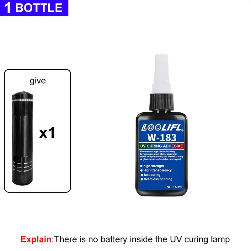 Crystal Clear Hard UV Resin Ultraviolet Fast Curing for Jewelry Making Craft Decoration,With UV lamps to accelerate curing 50g