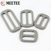 2-10Pcs 20-38mm Stainless Steel Bag Strap Buckles Tri-Glide Slider Ring Buckle Garment Belt Clip Clasp Adjuster Hook Accessories