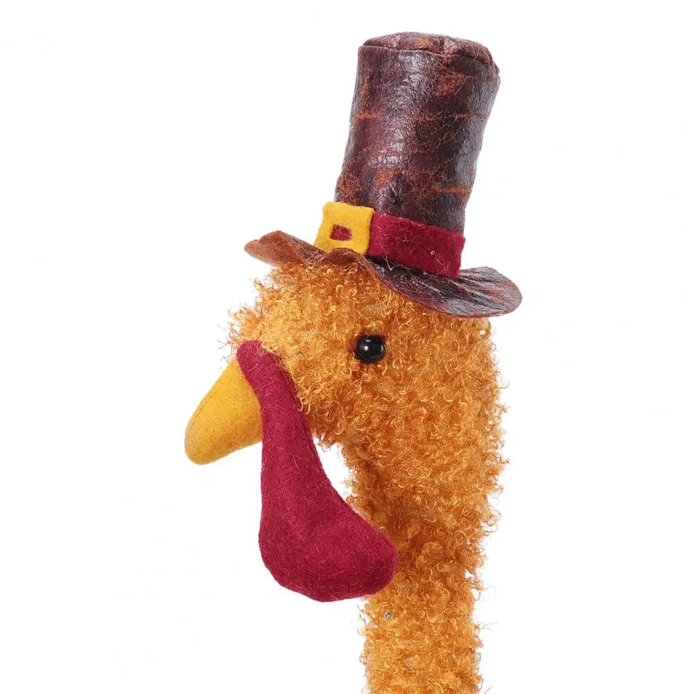 Thanksgiving Decor Turkey Plush Cute Stuffed Animal Fall Decorations For Home Holiday Party For Fall Autumn Harvest Home Table