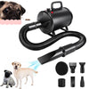Negative Ion Smart Pet Blower Negative Ion large dog Pet Hair Dog Hair Dryer Blower 3500W with 4 Nozzles Hair Dryer for Pets Pet