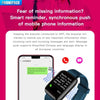 PHONEPACE Smart Fitness Tracker Bracelet with Color Screen Health Reminders Exercise Step Counting Information Notifications