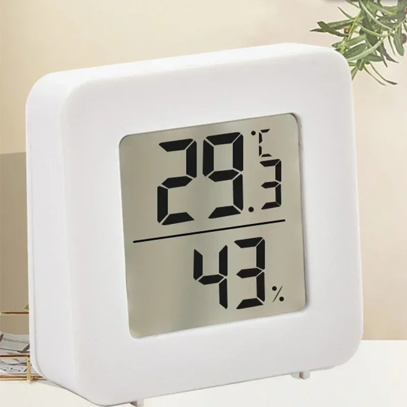 Mini LCD Digital Thermometer Hygrometer Indoor Room Temperature Humidity Meter Sensor Gauge Weather Station Set