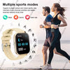 2025 Smart Watch 2.01 Inch HD Display Bluetooth Call Message Preview Sport Modes DIY Dial Weather Forecast Watches For Men Women