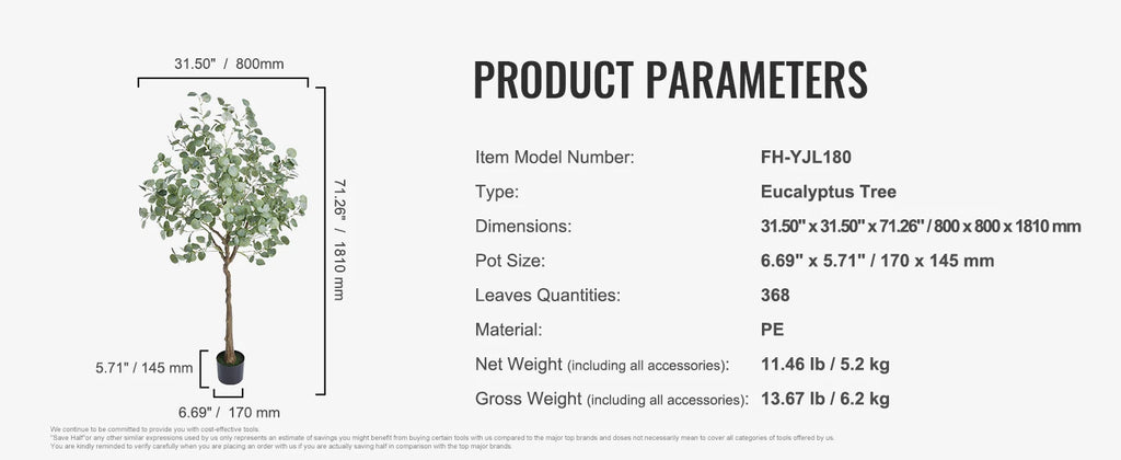 SucceBuy Artificial Olive Tree 4/5/6FT Tall Faux Plant Secure PE Material Anti-Tip Tilt Protection Low-Maintenance Tree for Home