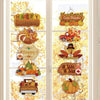 Happy Thanksgiving Day Door Banner Autumn Vine Wreath Dwarf Doll Ornament Gnomes Decorations for Home Tiered Tray Tabletop Decor