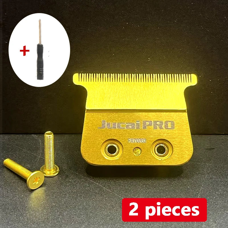 Jucai PRO Blade Original High Carbon Steel Titanium Coated FX707G2 Bit for Jucai PRO F7878 FF1T Trimmer High Quality DLC Blade