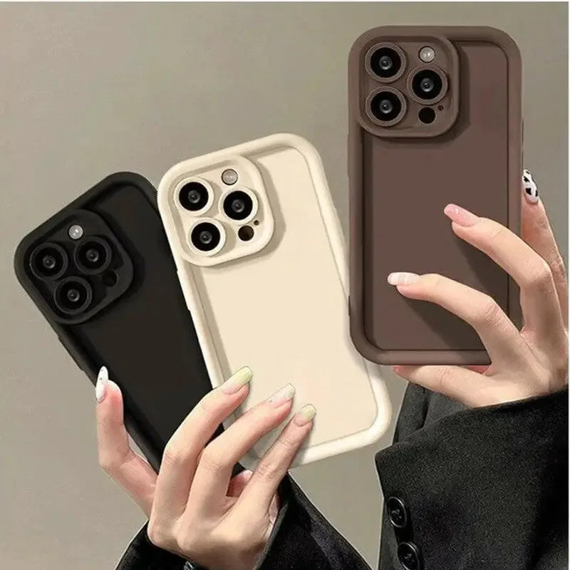 Soft Silicone Bumper Phone Case For OPPO A98 A96 A95 A94 5G A93 A92 A91 4G A80 A79 A78 A77 A76 A74 A73 A72 2020 A77S A40 Cover