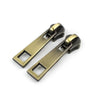 5/10Pcs Meetee 5# Bronze Zipper Slider Pull for Metal Zippers Sewing Bag Zips Puller Head Clothes Zip Repair Kit DIY Accessories
