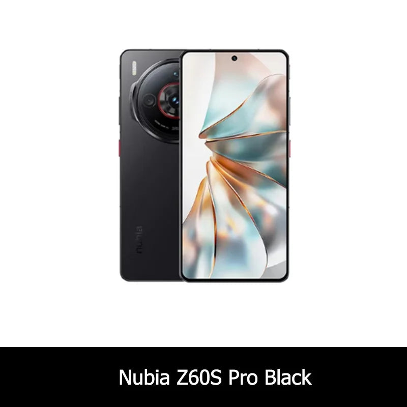 Zte Nubia Z60S Pro 5g Smartphone Snapdragon 8 Gen 2 6.78'' 120Hz Oled Screen 80W Fast Charging 50Mp Camera Android 14 Google Play Global Version