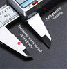 Digital Caliper,Stainless Steel Construction with Large LCD Screen,150mm/0-6 Inches,Industrial grade, high-precision tool