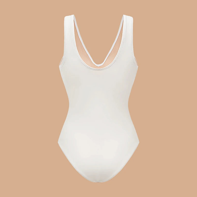 Women Bikini Set Swimsuit Sexy V Neck Solid Color Laser Cutting Flower Swimsuit Beachwear Luxury Summer Beachwear Dress