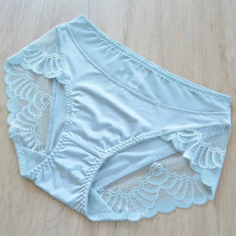 Plus size underpanties Fashion underwear Girl Briefs Pink Ladies Underpanty Comfortable Briefs Women's Panties Lingries