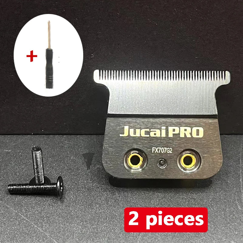 Jucai PRO Blade Original High Carbon Steel Titanium Coated FX707G2 Bit for Jucai PRO F7878 FF1T Trimmer High Quality DLC Blade