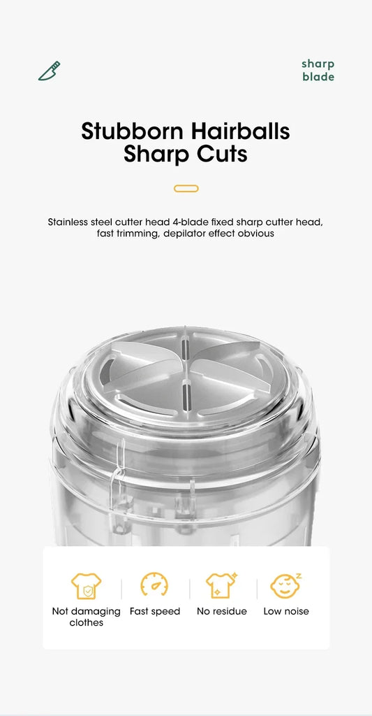 Electric Lint Remover USB Rechargeable Pellet Fabric Shaver For Clothing Clothes Fluff Remover Portable Hair Balls Fuzz Removers