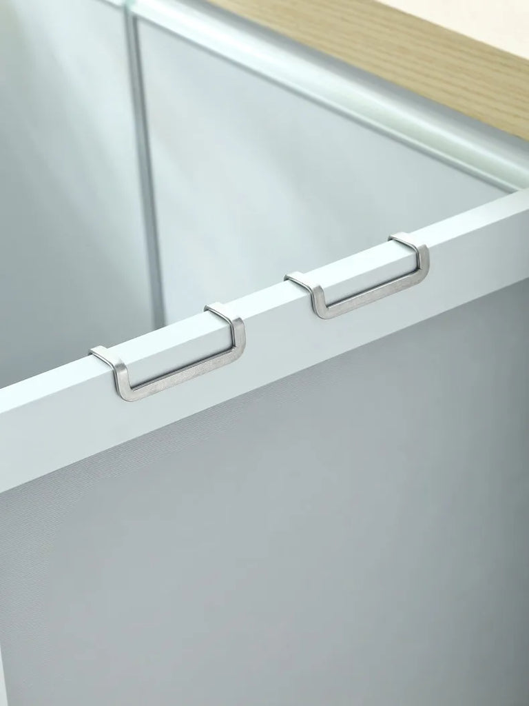 304 Stainless Steel Hook Free Punching Double S-Shape Hook Kitchen Bathroom Cabinet Door Silvery Type Coat Towel Storage Hanger