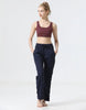 Women's New Folded Yoga Pants Super Soft Loose Micro Horn Fitness Commuter Leisure Sports cropped pants