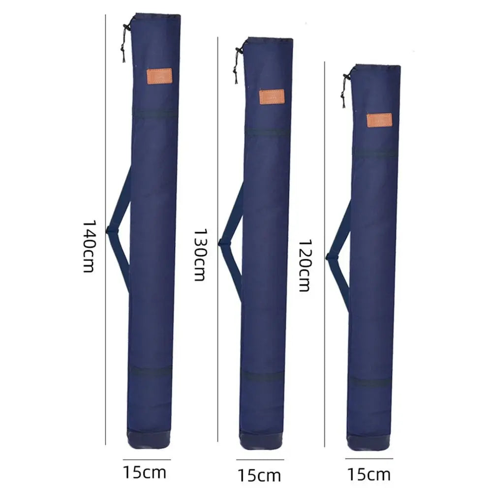 Portable Folding Fishing Rod Bag Multifunctional Fishing Tackle Storage Bag Large Capacity Fishing Gear Accessories Storage Bag