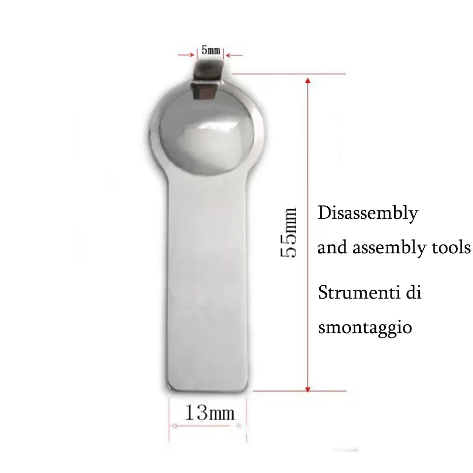 ZAKOL Stainless Steel Italian Charm Bracelet Opening Tools Jewelry DIY Making