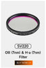 Svbony SV227 2/1.25inch Filter 5nmH-Alpha SII-CCD OIII-CCD Narrow Band for Astronomy Telescope Deep Space Planetary Photography
