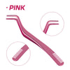 1PC Eyelash Tweezer Stainless Steel Anti-Static Eyelash Extensions tweezers Makeup Tools