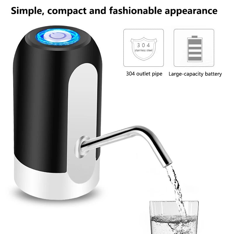 Xiaomi Electric Wireless Pumping Water Bottled Automatic Dispenser Bottle USB Rechargeable Electric Water Dispenser Bottle New