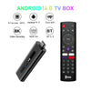 TV98 Android 14.0 TV Stick ATV Smart TV Box 8K 2.4G 5G WiFi Quad Core BT5.0 Android TV Stick 14.0 Smart TV Stick Allwinner H313