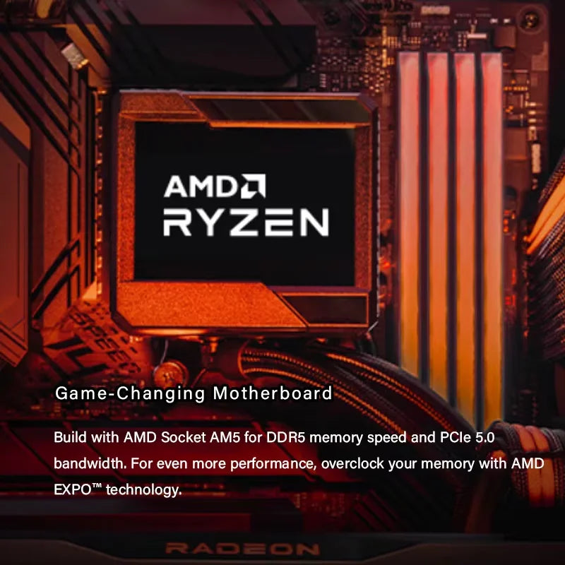 AMD RYZEN 7 7800X3D CPU Gaming Processor AMD R7 7800X3D 8-Core 16-Thread 5NM 96M Socket AM5 Without Fan Game Cache Hot No Fan